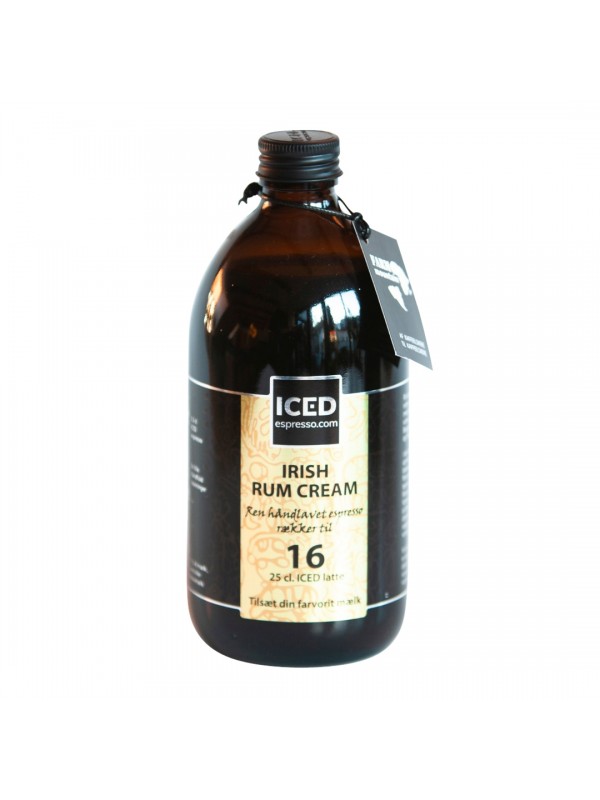 ICED Espresso Irish Rum Cream, 16 shots - - ½ liter