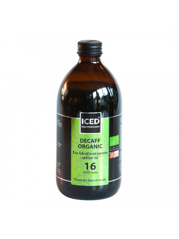 ICED Espresso Koffeinfri Økologisk, 500 ml