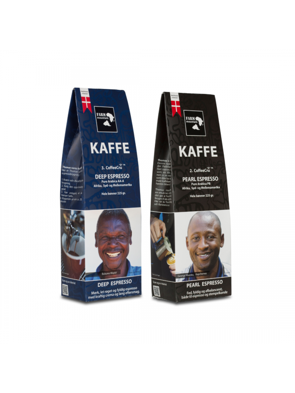 2 poser Espresso fra Farm Mountain