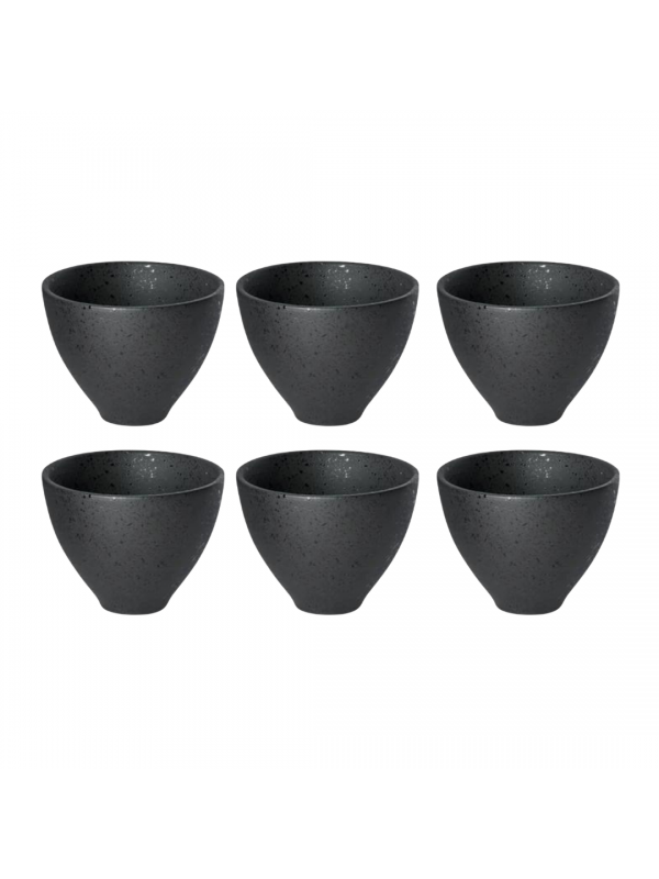 Loveramics Floral Tasting - Sort 6 stk.