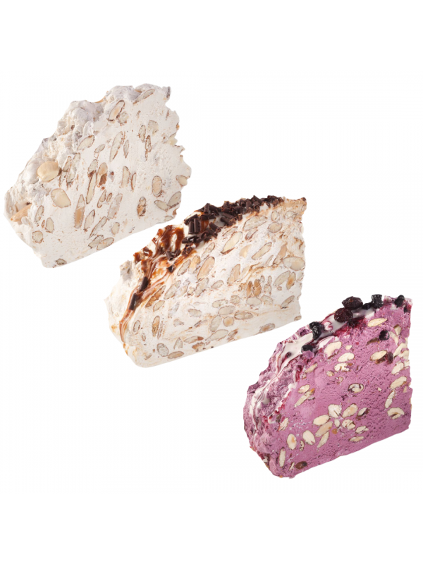 Nougat Lagkagestykke ass.